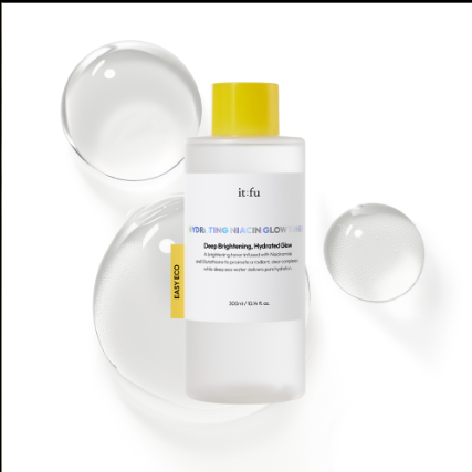 잇퓨 글로우 토너 300ml 후기 전 체크, 나이아신아마이드 10% 광채톤업토너 성분·가격 제품 이미지